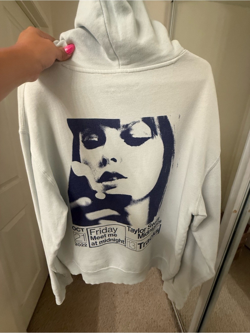 Taylor Swift | Official Midnights Meet Me at Midnight Hoodie | Size M